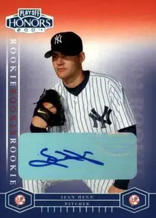 2004 Playoff Honors #235 - Sean Henn - New York Yankees
