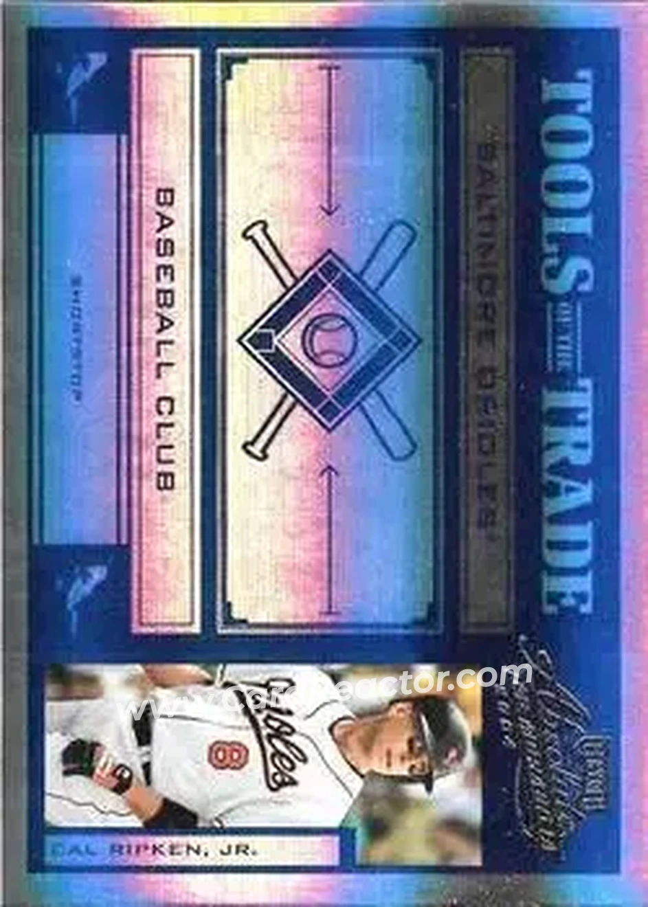 2004 Playoff Absolute Memorabilia - Tools of the Trade Blue Spectrum #TT-23 - Cal Ripken - Baltimore Orioles - Front