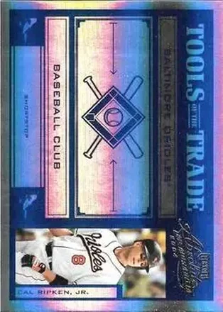 2004 Playoff Absolute Memorabilia - Tools of the Trade Blue Spectrum #TT-23 - Cal Ripken - Baltimore Orioles