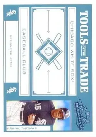 2004 Playoff Absolute Memorabilia - Tools of the Trade Green #TT-49 - Frank Thomas - Chicago White Sox
