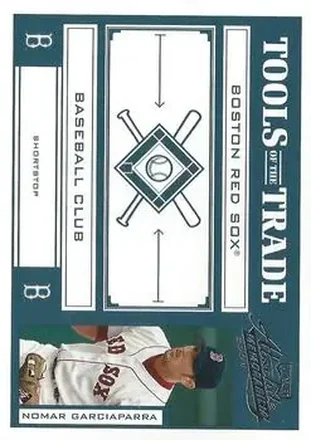 2004 Playoff Absolute Memorabilia - Tools of the Trade Green #TT-109 - Nomar Garciaparra - Boston Red Sox