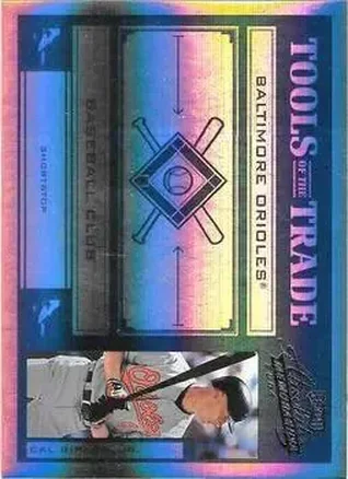 2004 Playoff Absolute Memorabilia - Tools of the Trade Green Spectrum #TT-25 - Cal Ripken - Baltimore Orioles