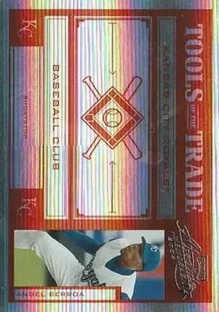 2004 Playoff Absolute Memorabilia - Tools of the Trade Red Spectrum #TT-15 - Angel Berroa - Kansas City Royals