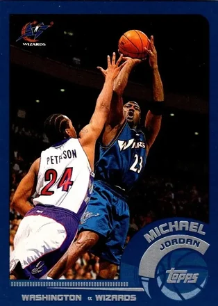 2002-03 Topps #10 - Michael Jordan