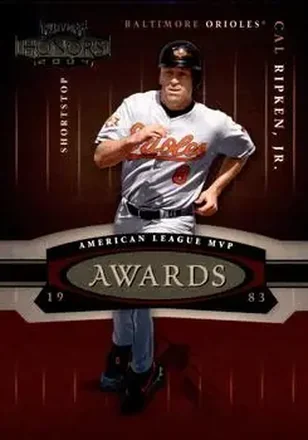 2004 Playoff Honors - Awards #A-4 - Cal Ripken - Baltimore Orioles