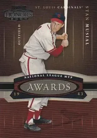2004 Playoff Honors - Awards #A-7 - Stan Musial - St. Louis Cardinals