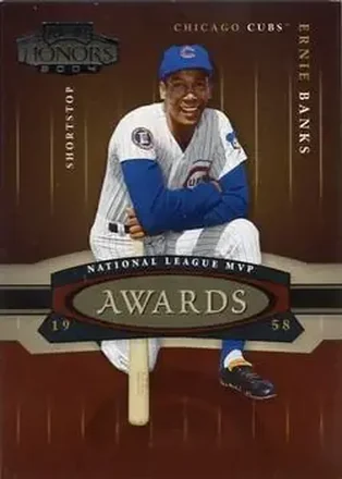 2004 Playoff Honors - Awards #A-9 - Ernie Banks - Chicago Cubs
