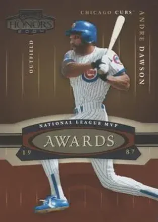 2004 Playoff Honors - Awards #A-13 - Andre Dawson - Chicago Cubs