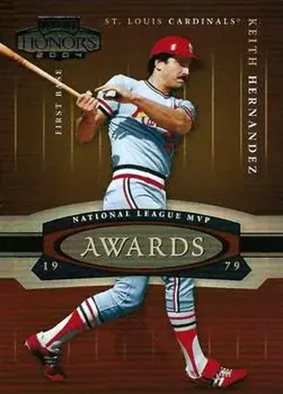 2004 Playoff Honors #A-16 Awards Keith Hernandez