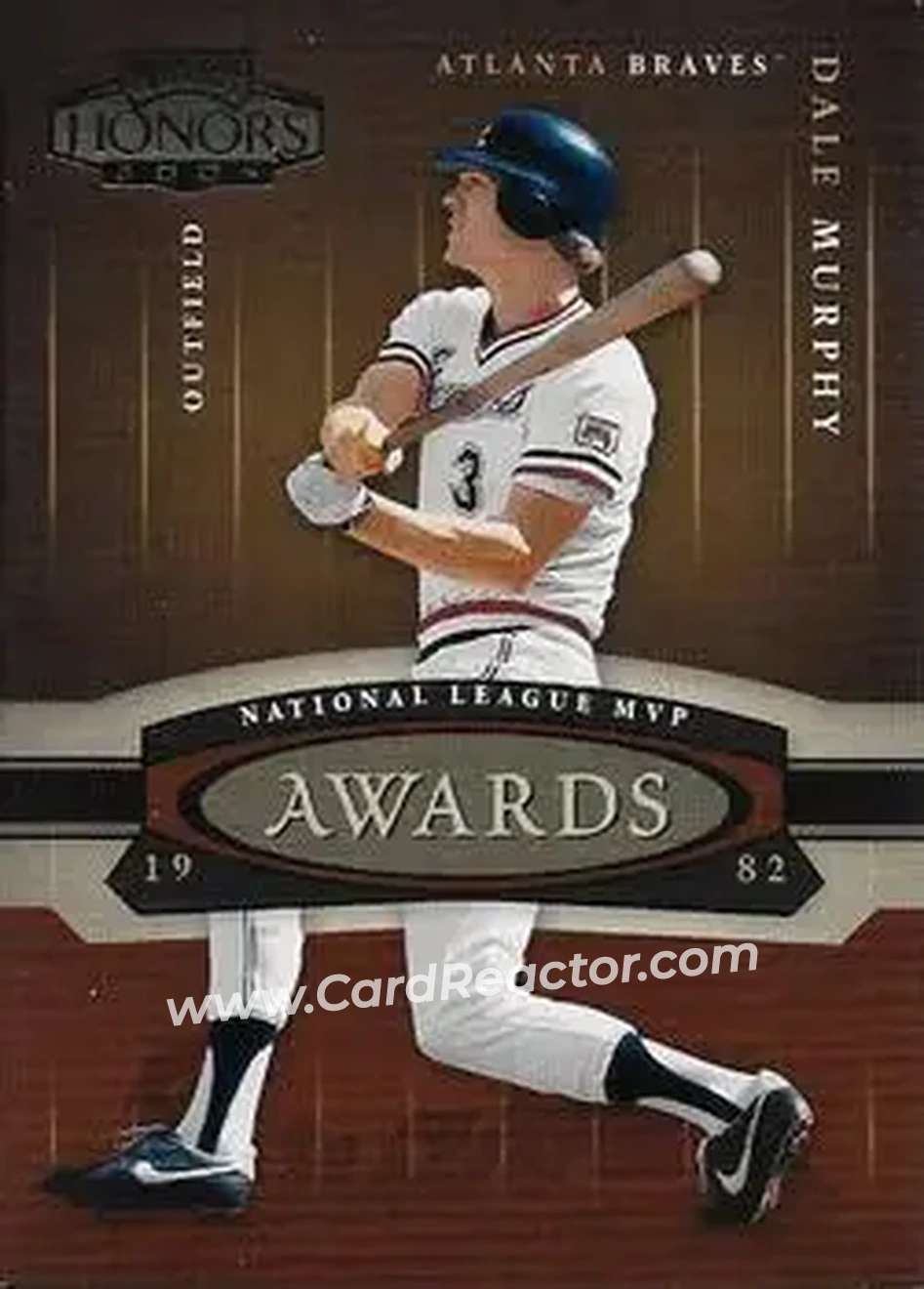 2004 Playoff Honors - Awards #A-18 - Dale Murphy - Atlanta Braves - Front