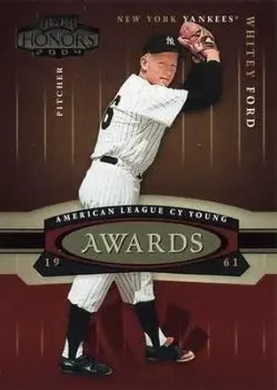 2004 Playoff Honors - Awards #A-19 - Ed "Whitey" Ford - New York Yankees