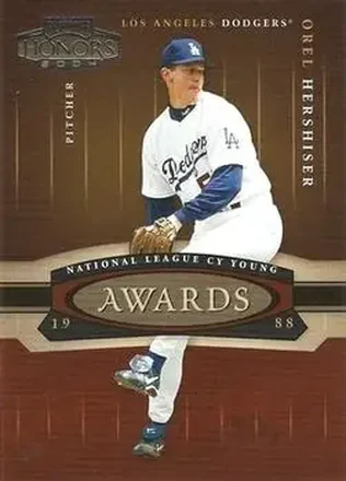 2004 Playoff Honors - Awards #A-21 - Orel Hershiser - Los Angeles Dodgers