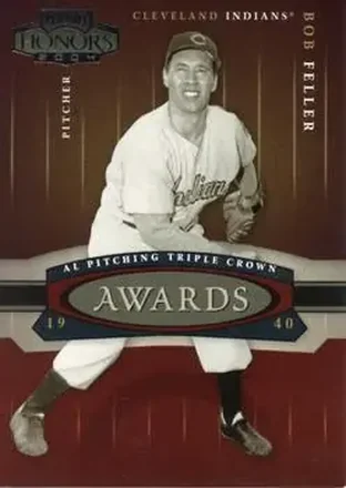 2004 Playoff Honors - Awards #A-22 - Bob Feller - Cleveland Indians