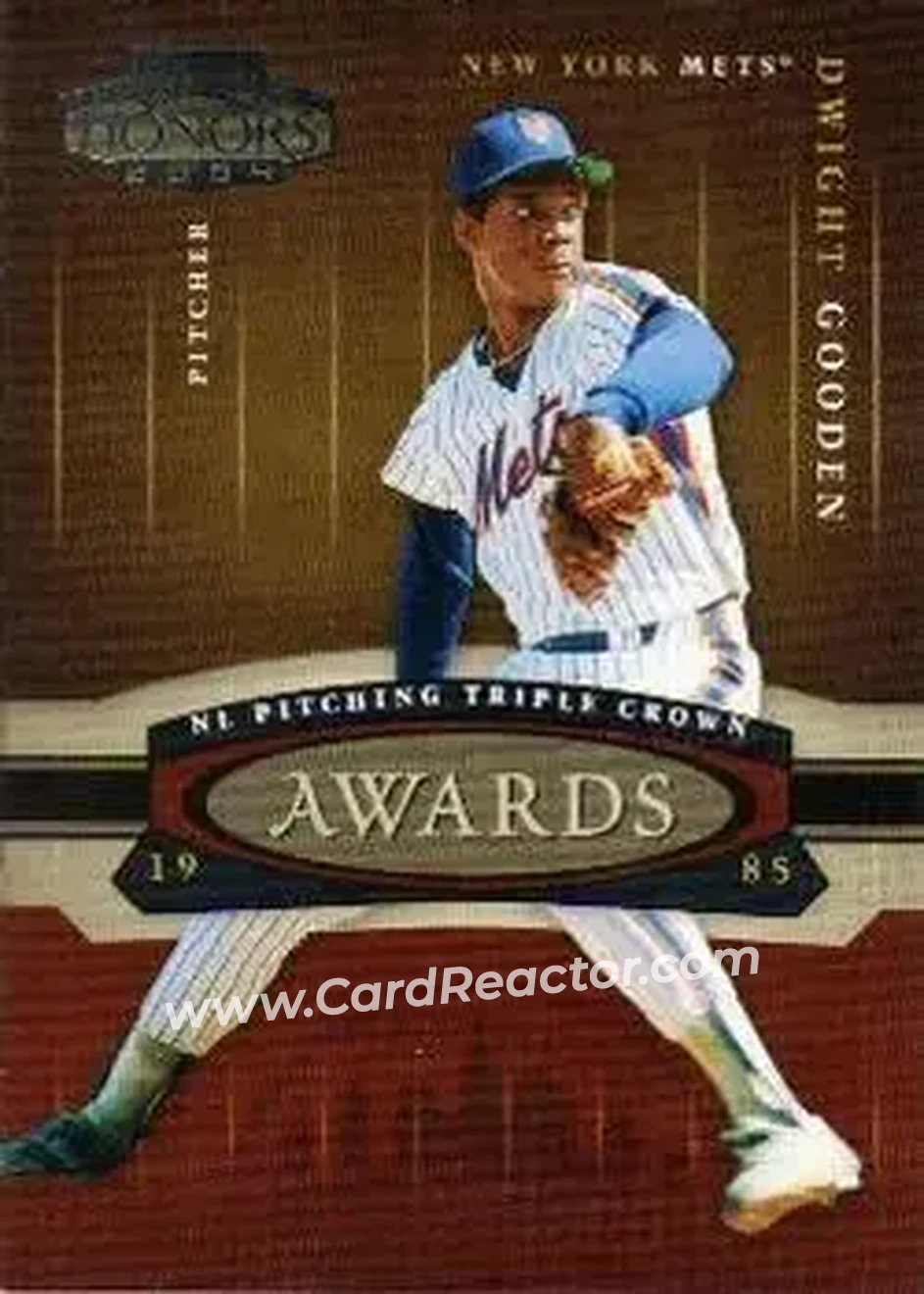 2004 Playoff Honors - Awards #A-23 - Dwight Gooden - New York Mets - Front 2004 Playoff Honors - Awards #A-23 - Dwight Gooden - New York Mets - Front