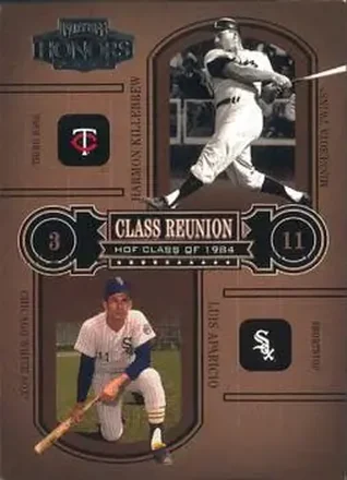 2004 Playoff Honors #CR-7 Class Reunion Harmon Killebrew - Luis Aparicio