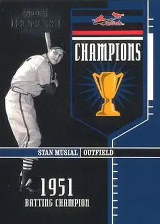 2004 Playoff Honors - Champions #C-1 - Stan Musial - St. Louis Cardinals