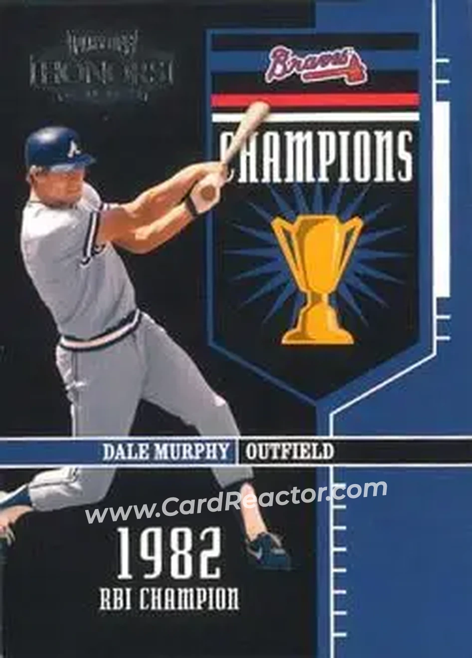 2004 Playoff Honors - Champions #C-5 - Dale Murphy - Atlanta Braves - Front