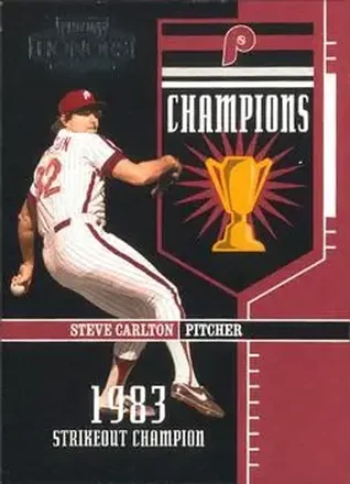 2004 Playoff Honors - Champions #C-6 - Steve Carlton - Philadelphia Phillies