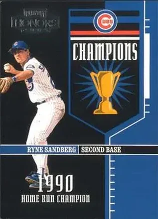 2004 Playoff Honors - Champions #C-9 - Ryne Sandberg - Chicago Cubs