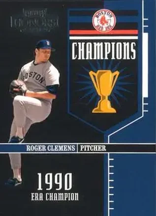 2004 Playoff Honors - Champions #C-10 - Roger Clemens - Boston Red Sox