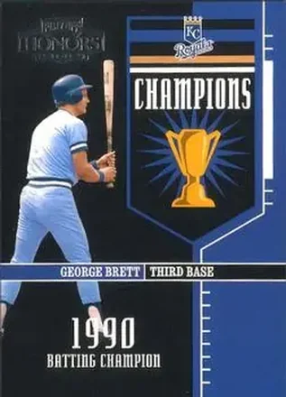 2004 Playoff Honors - Champions #C-11 - George Brett - Kansas City Royals