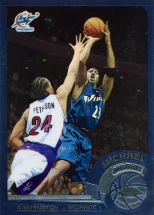 2002-03 Topps Chrome #10 - Michael Jordan