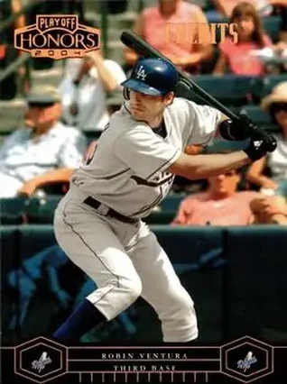 2004 Playoff Honors - Credits Bronze #108 - Robin Ventura - Los Angeles Dodgers
