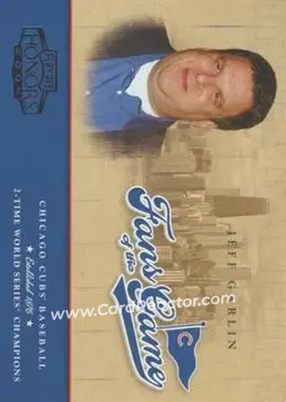 2004 Playoff Honors - Fans of the Game #254FG-4 - Jeff Garlin - Chicago Cubs - Front
