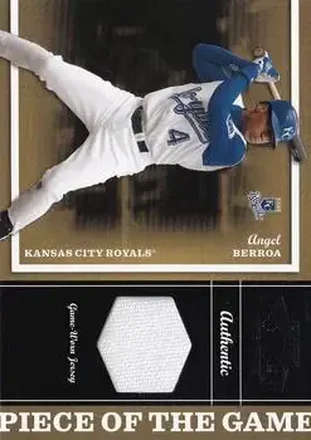 2004 Playoff Honors - Piece of the Game Jersey #PG-2 - Angel Berroa - Kansas City Royals