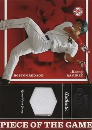 2004 Playoff Honors - Piece of the Game Jersey #PG-16 - Manny Ramirez - Boston Red Sox