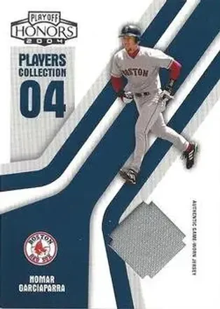 2004 Playoff Honors - Players Collection Jersey Blue #PC-64 - Nomar Garciaparra - Boston Red Sox