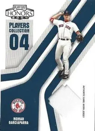 2004 Playoff Honors - Players Collection Jersey Blue #PC-65 - Nomar Garciaparra - Boston Red Sox