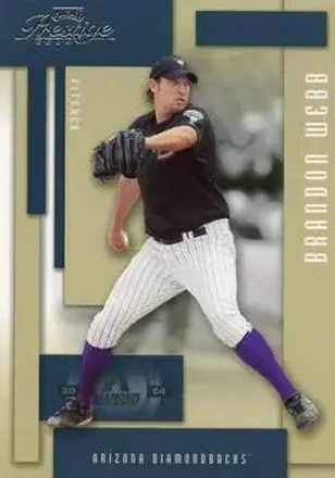 2004 Playoff Prestige #8 - Brandon Webb - Arizona Diamondbacks