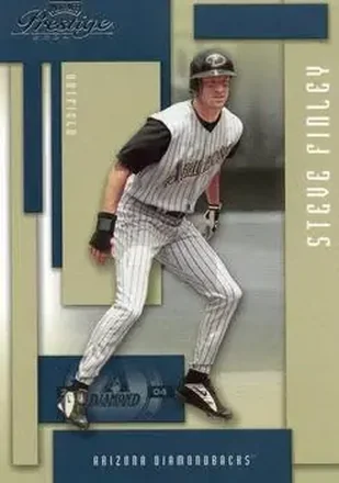 2004 Playoff Prestige #13 - Steve Finley - Arizona Diamondbacks