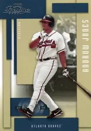 2004 Playoff Prestige #14 - Andruw Jones - Atlanta Braves
