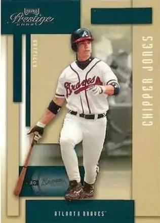 2004 Playoff Prestige #16 - Chipper Jones - Atlanta Braves
