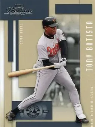 2004 Playoff Prestige #28 - Tony Batista - Montreal Expos