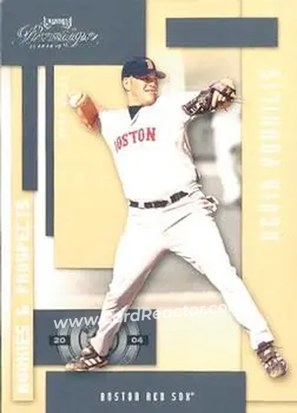 2004 Playoff Prestige #32 - Kevin Youkilis - Boston Red Sox - Front 2004 Playoff Prestige #32 - Kevin Youkilis - Boston Red Sox - Front