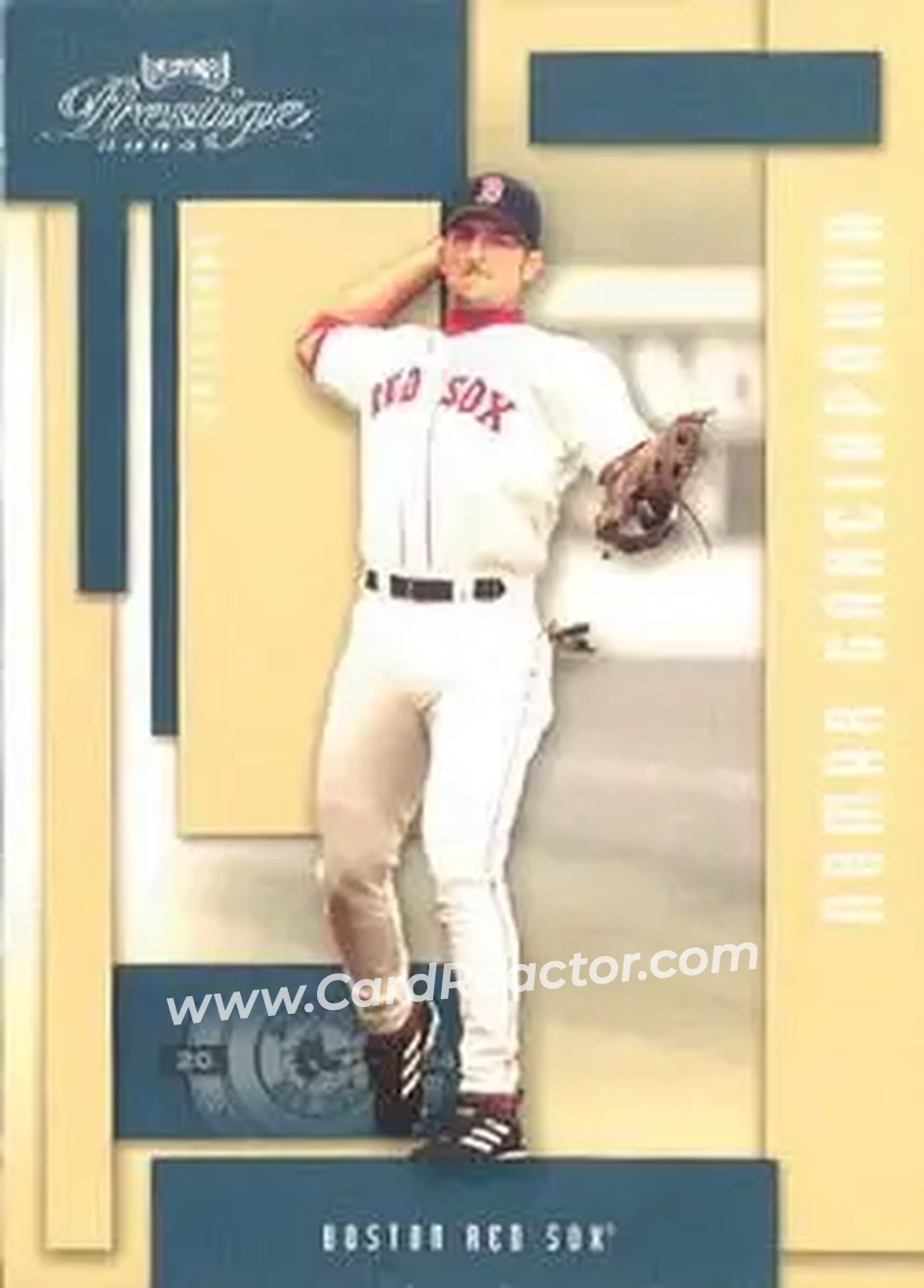 2004 Playoff Prestige #34 - Nomar Garciaparra - Boston Red Sox - Front