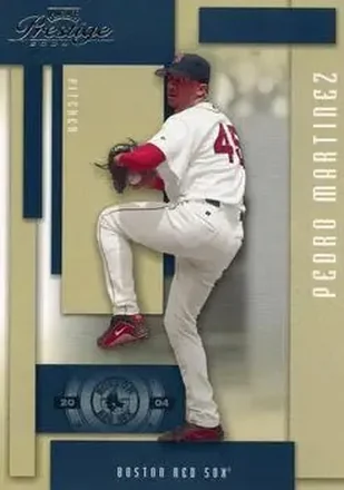 2004 Playoff Prestige #35 - Pedro Martinez - Boston Red Sox