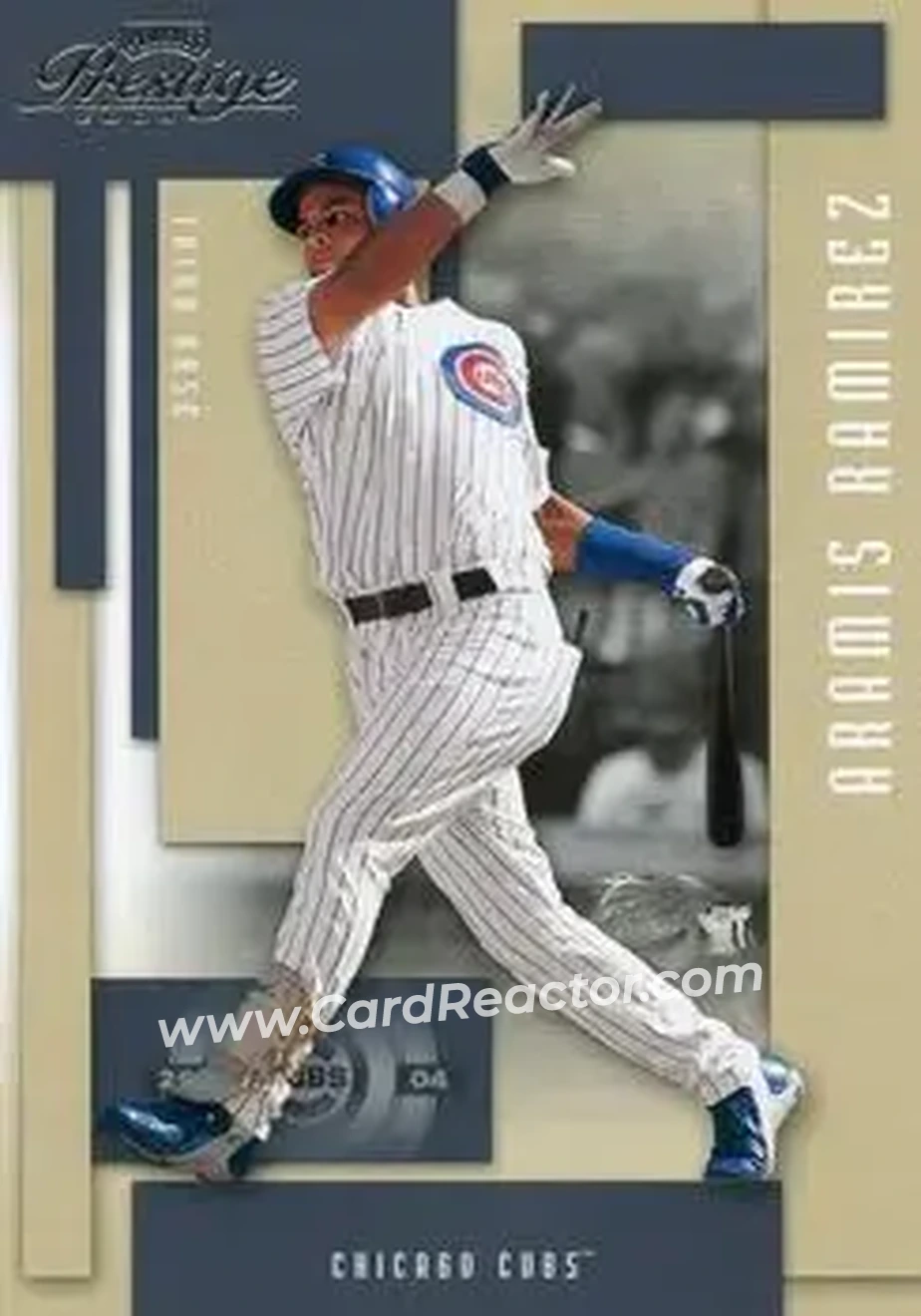 2004 Playoff Prestige #37 - Aramis Ramirez - Chicago Cubs - Front