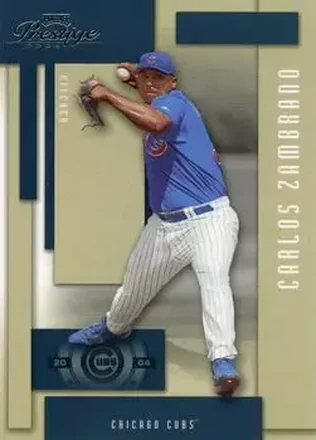 2004 Playoff Prestige #39 - Carlos Zambrano - Chicago Cubs