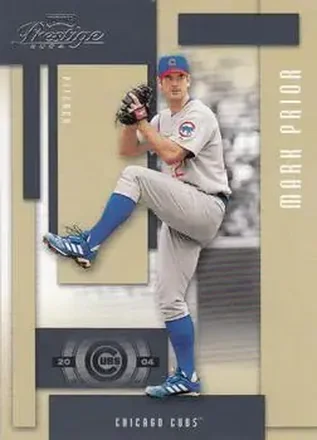 2004 Playoff Prestige #43 - Mark Prior - Chicago Cubs