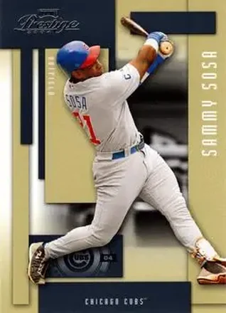 2004 Playoff Prestige #44 - Sammy Sosa - Chicago Cubs