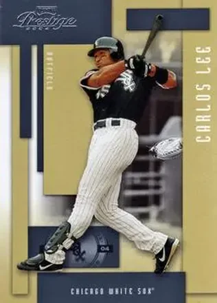 2004 Playoff Prestige #46 - Carlos Lee - Chicago White Sox