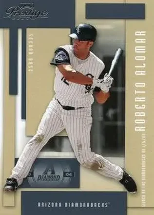 2004 Playoff Prestige #51 - Roberto Alomar - Arizona Diamondbacks