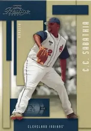2004 Playoff Prestige #58 - CC Sabathia - Cleveland Indians