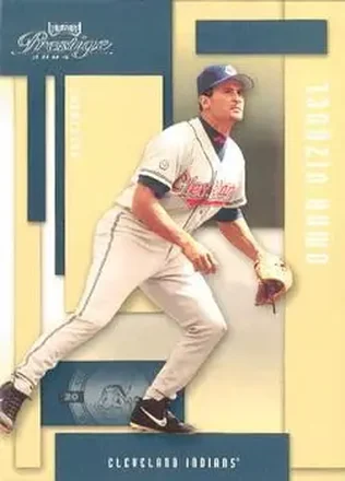 2004 Playoff Prestige #63 - Omar Vizquel - Cleveland Indians