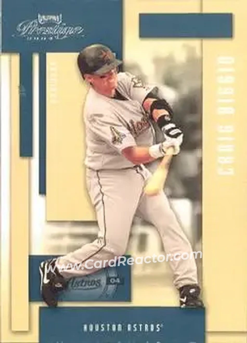 2004 Playoff Prestige #82 - Craig Biggio - Houston Astros - Front