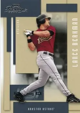 2004 Playoff Prestige #85 - Lance Berkman - Houston Astros